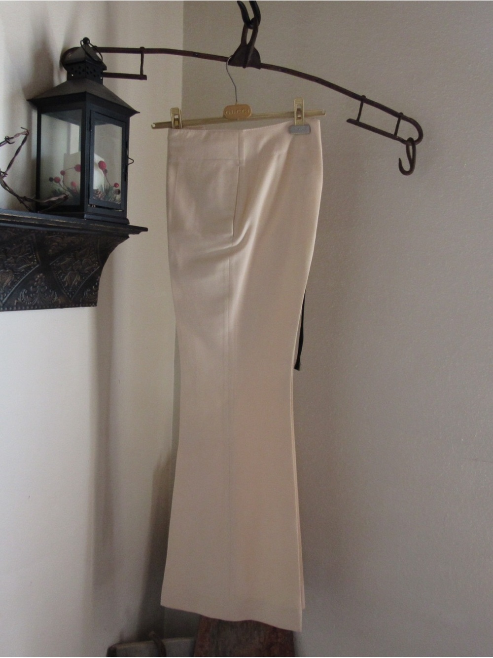 Vintage Gucci early 2000’s / late 1990’s Cream Wool Pants